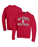 Men's Champion Red Nc State Wolfpack High Motor Pullover Sweatshirt