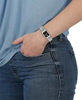 Versace Women's Swiss Tonneau Stainless Steel Bracelet Watch 23x33mm