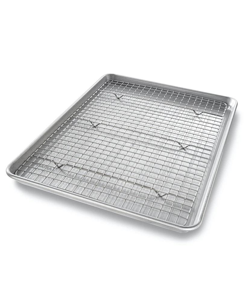 Usa Pan Sheet and Baking Rack Set