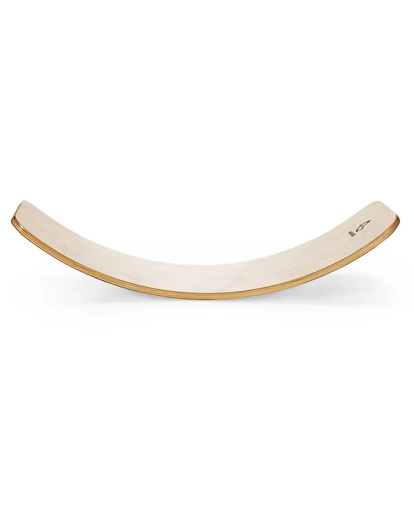 Wooden Wobble Balance Board Kids Adult 35'' Rocker Board Toy Support 660LBS