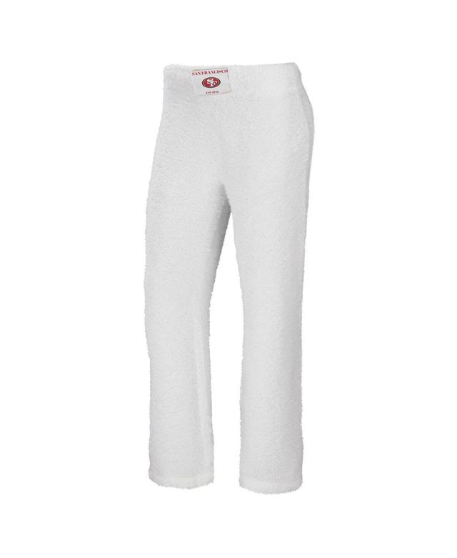 Women's Wear by Erin Andrews Cream San Francisco 49ers Plus Cozy Scoop Neck Tank Top and Pants Set