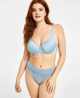 Wacoal Womens Basic Beauty Underwire T Shirt Bra B Smooth High Cut Brief Underwear