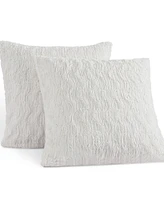 Karl Lagerfeld Paris Soft and Warm Heavenly Decorative Pillow Set, 26" x 26"