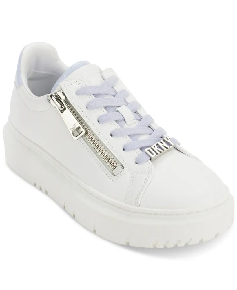 Dkny Women's Matti Lace-Up Zip Sneakers