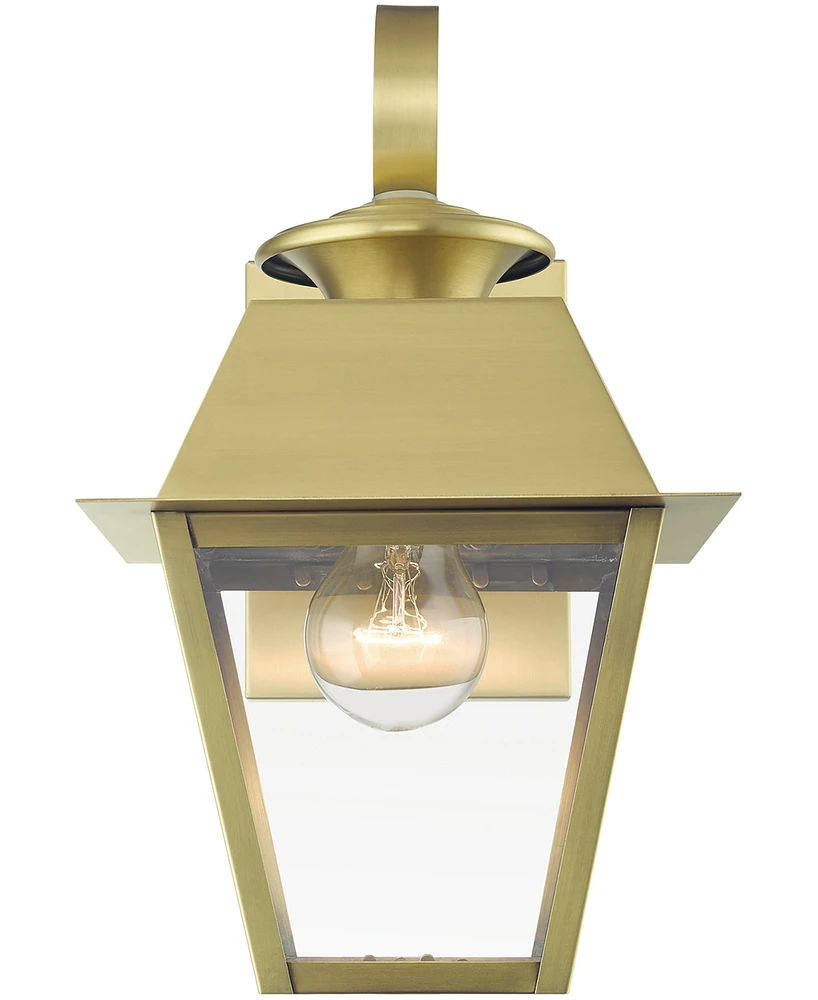 Livex Wentworth 1 Light Outdoor Small Wall Lantern