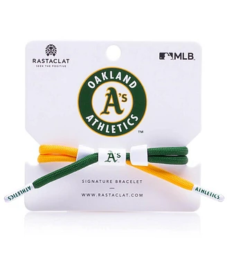 Men's Rastaclat Oakland Athletics Signature Outfield Bracelet