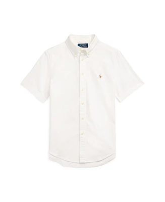 Polo Ralph Lauren Big Boys Cotton Oxford Short-Sleeve Shirt