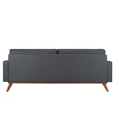Gneiss 85" Modern Linen Sofa
