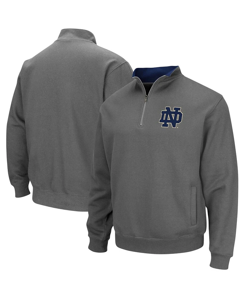 Men's Colosseum Notre Dame Fighting Irish Big and Tall Tortugas Quarter-Zip Jacket