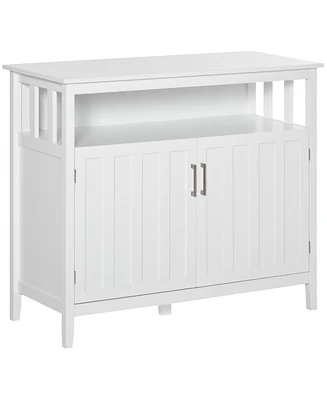Homcom Hallway Sideboard Buffet Storage Cenza w/ Open Shelf & Cabinet,
