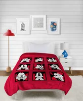 Disney Mickey Mouse Expressions Silk Touch Throw, 70" x 50"