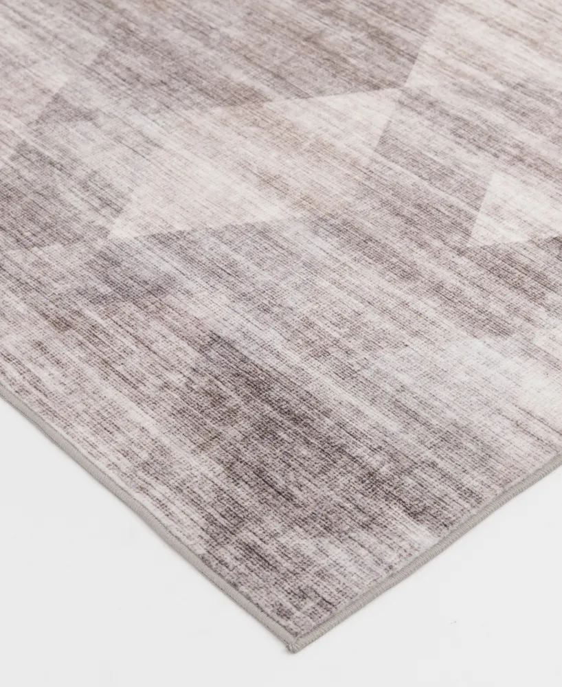 Mink Home Velvet Touch Washable Ne-001 5' x 7' Area Rug