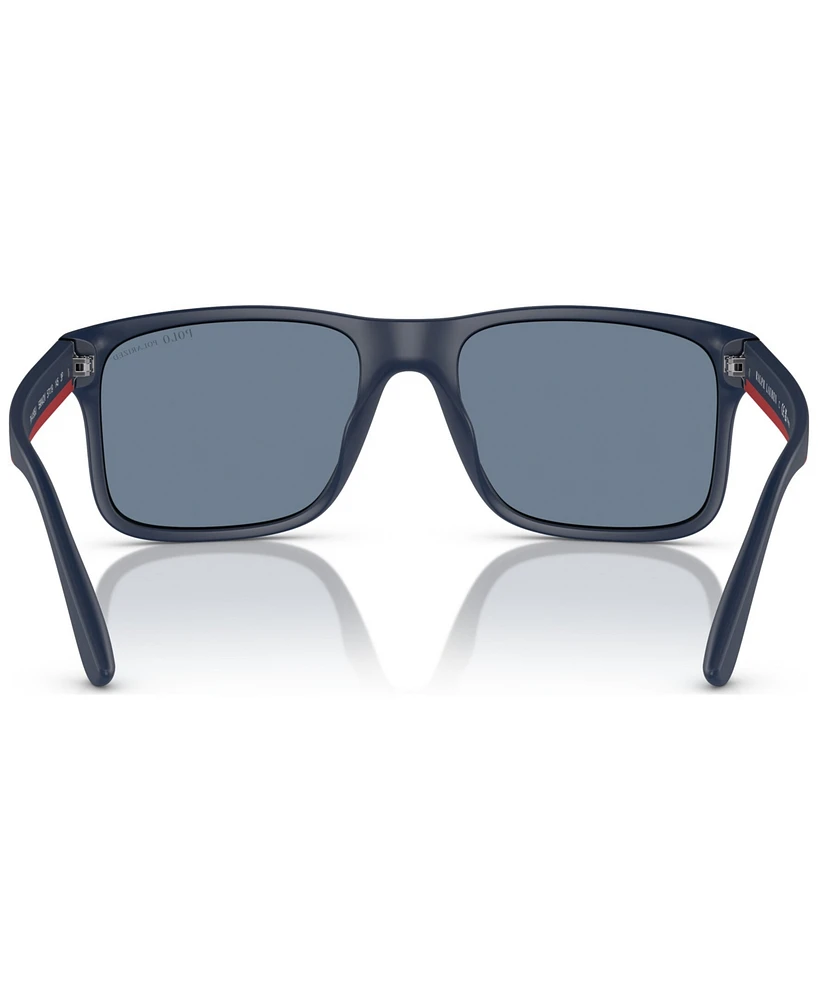 Polo Ralph Lauren Men's Polarized Sunglasses, PH4195U
