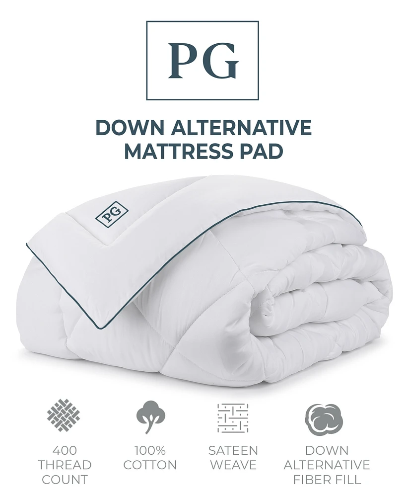 Pillow Guy Gel Fiber Down-Alternative Mattress Topper