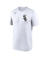 Men's Nike White Chicago Sox New Legend Wordmark T-shirt