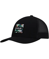 Men's Hurley Black Seacliff Trucker Snapback Hat