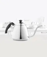 Fino 6-Cup Pour Over Gooseneck Coffee Kettle, Stainless Steel, 1 Liter Capacity