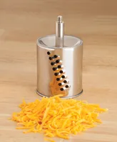 Fante's Suction Base Cheese Grater with 2 Grating Drums, The Italian Market Original since 1906