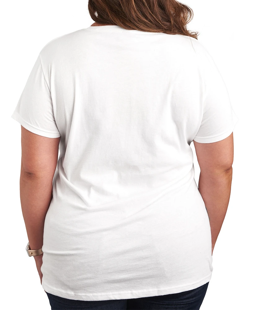 Hybrid Apparel Trendy Plus Rainbow Don't Hide Your Pride Graphic T-shirt