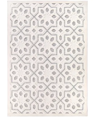 Closeout! Crochet Indoor, Outdoor Starworks 5'3" x 7'6" Area Rug