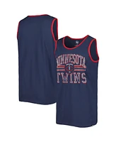 Men's '47 Brand Navy Minnesota Twins Winger Franklin Tank Top