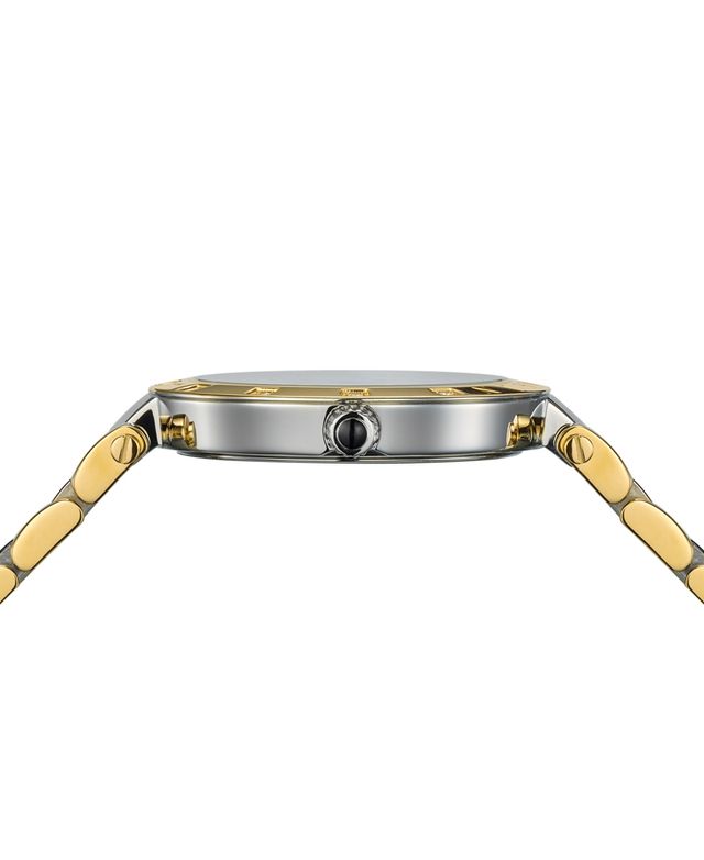 Balmain Women's Swiss Balmainia Bijou Diamond (1/10 ct. t.w.) Two-Tone Stainless Steel Bracelet Watch 33mm