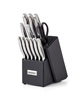 Oneida Stainless Steel 14 Piece Cutlery Block with Built-in Sharpener Set