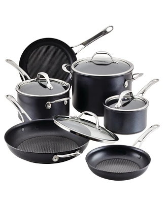 Anolon X Hybrid Nonstick Induction Cookware Set, 10 Piece
