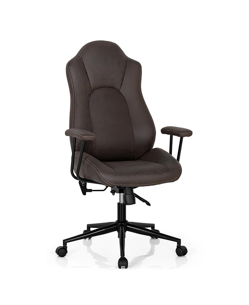 High Back Ex ecutive Office Chair Adjustable Reclining Task Chair