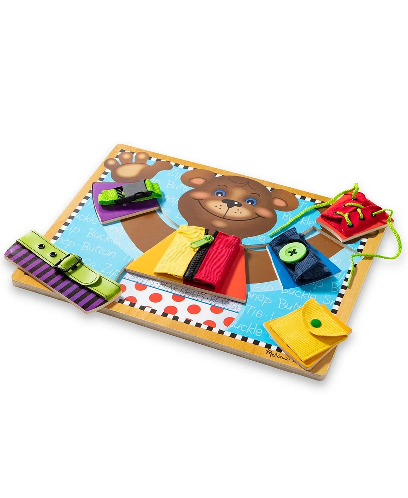 Melissa & Doug Basic Skills Puzzle Board - Wooden Educational Toy