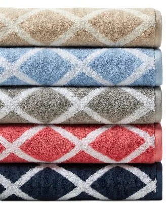 Lauren Ralph Lauren Sanders Diamond Cotton Bath Towels