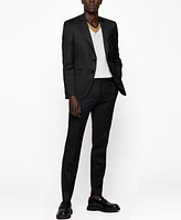 Boss by Hugo Men's Virgin-Wool Extra-Slim-Fit Suit Jacket