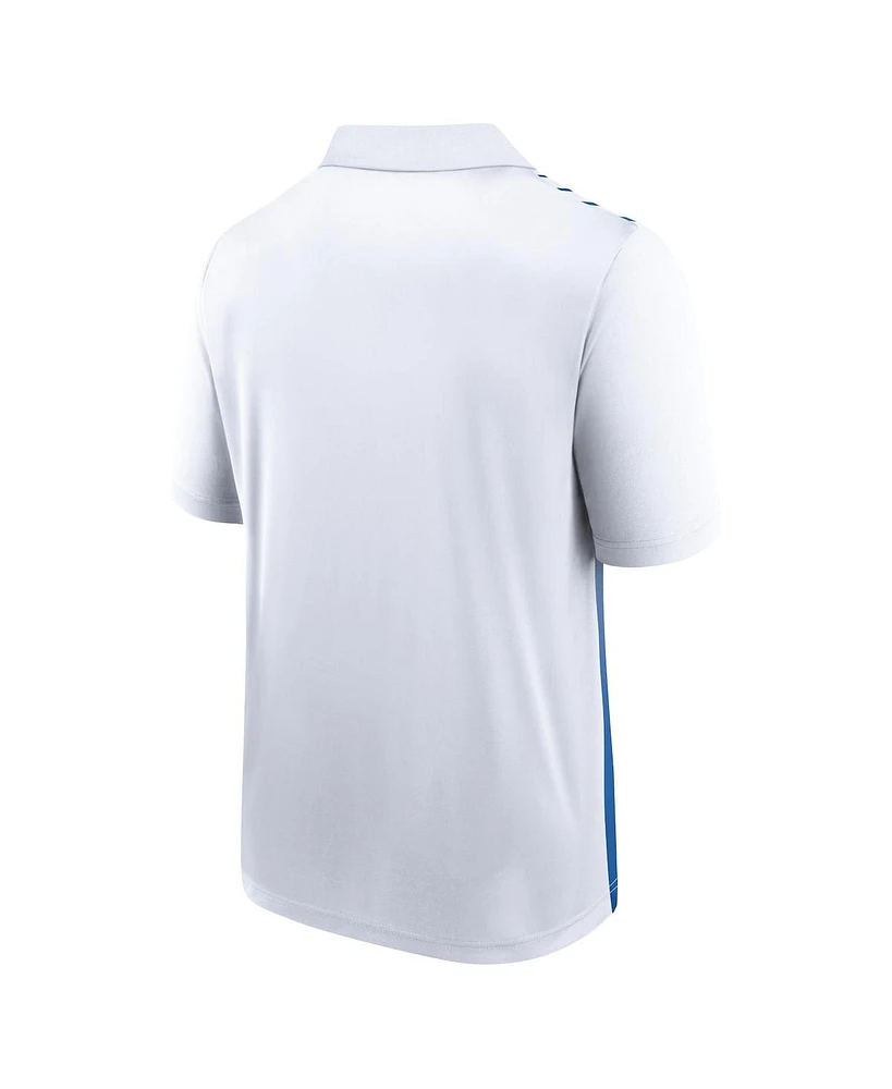 Men's Fanatics White, Royal Los Angeles Dodgers Sandlot Game Polo Shirt