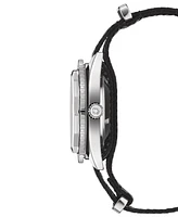 Certina Men's Swiss Automatic Ds Super PH500M Black Synthetic Strap Watch 43mm