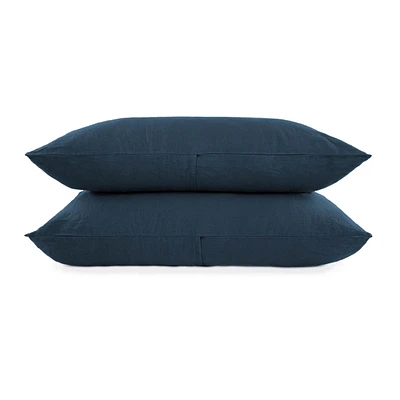 100% French Linen Pillowcase Set - Standard