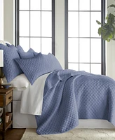 Levtex Homthreads Rowan Enzyme Wash 3-Pc. Quilt Set, Full/Queen