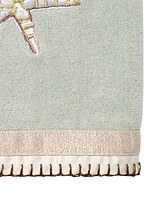 Avanti Beachcomber Embroidered Cotton Hand Towel, 16" x 30"