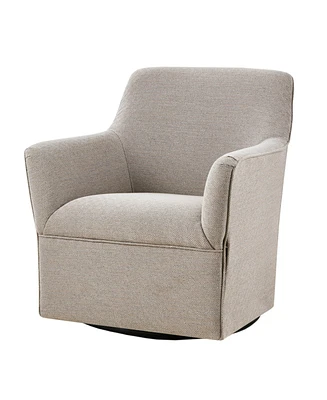 Madison Park Augustine 30.75" Fabric Swivel Glider Chair