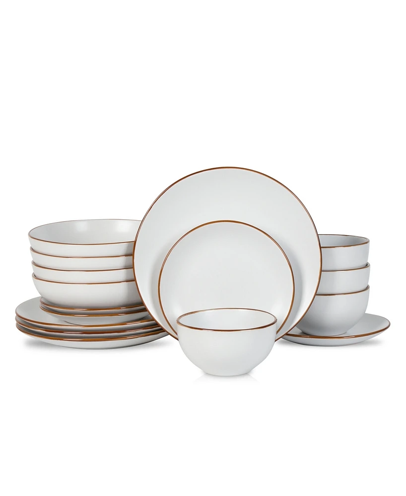 Stone Lain Brasa 16 Pc. Dinnerware Set, Service for 4