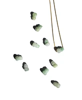 Mini bottle — Jade pendant necklace
