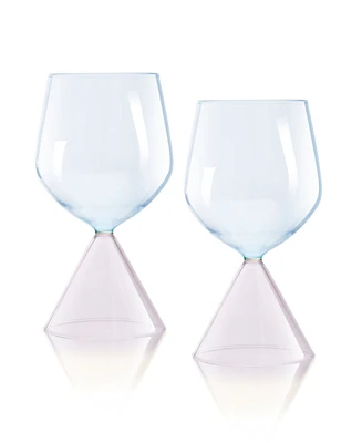 Qualia Glass Venice Wine Glasses, Set of 2