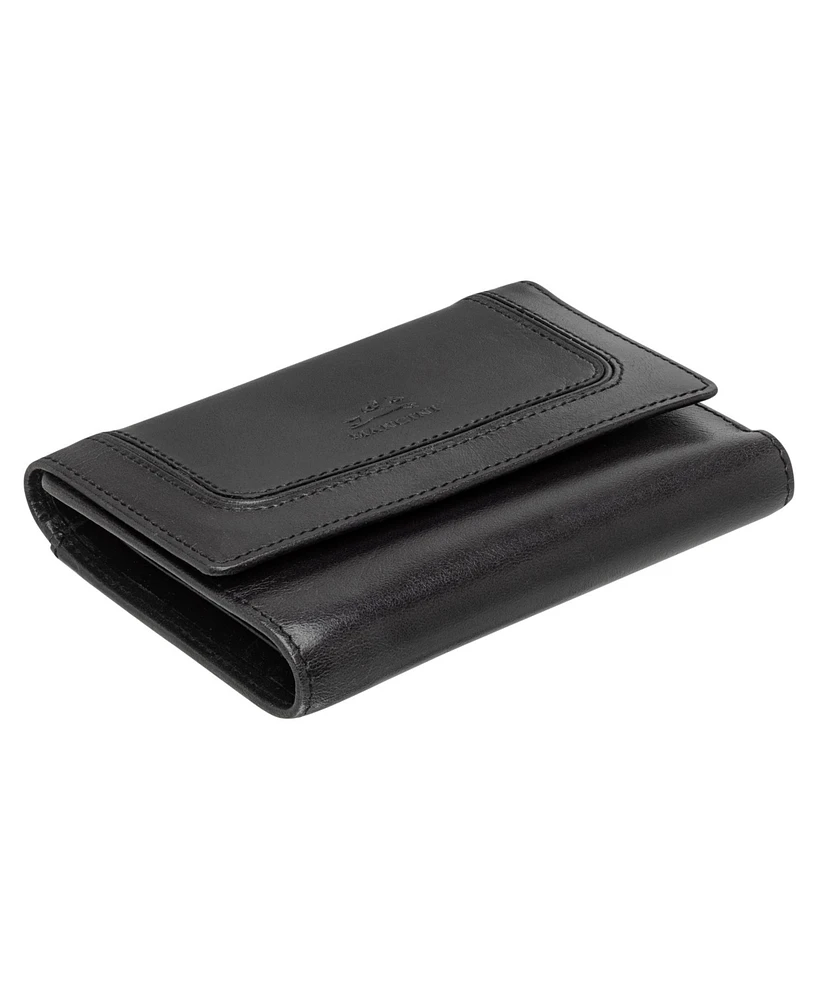 Mancini South Beach Rfid Secure Mini Clutch Wallet