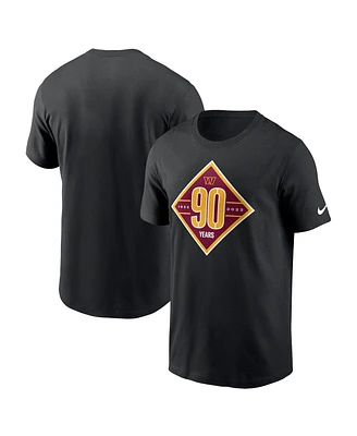 Men's Nike Black Washington Commanders 90th Anniversary T-shirt