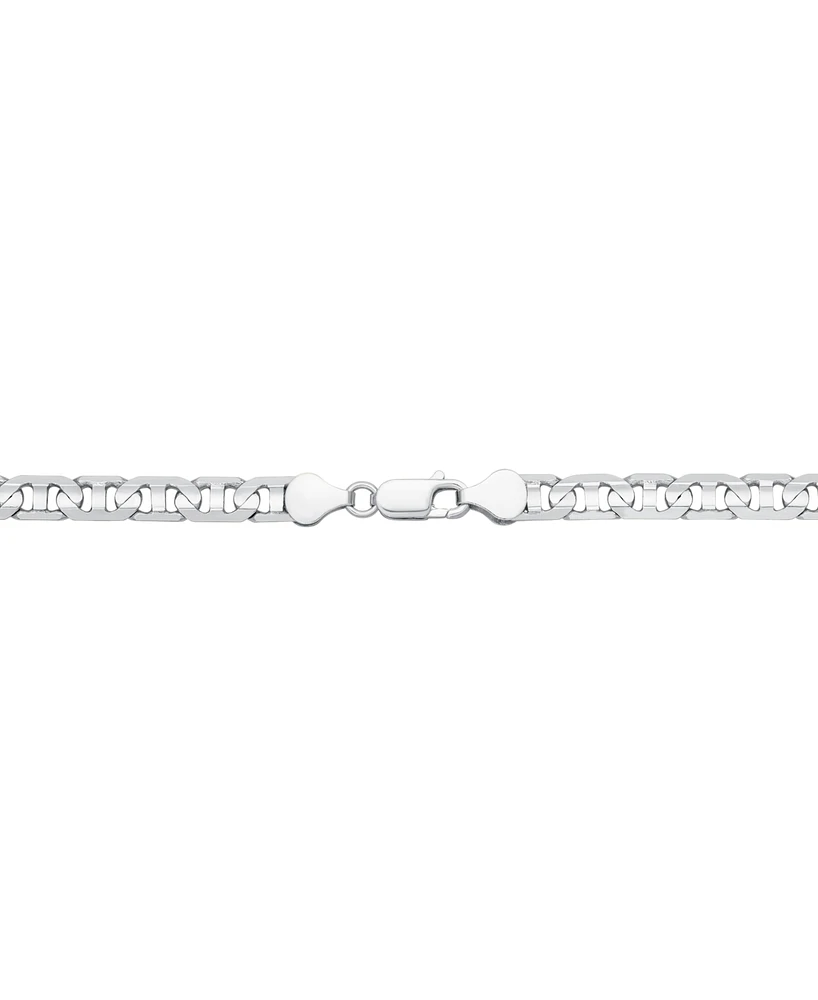 Men's Mariner Link 22" Necklace (6-1/2mm) in Sterling Silver