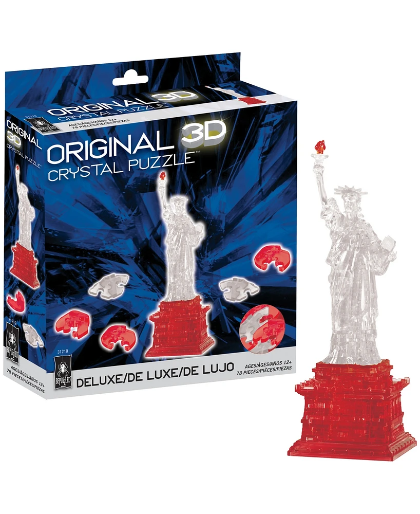 Bepuzzled 3D Crystal Puzzle Statue of Liberty, 78 Pieces