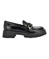 Guess Women's Almost Bit Slip-On Lug Loafer