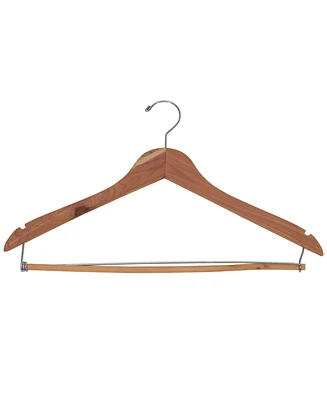 Cedar Hanger, Locking Bar, Set of 4