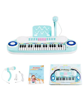 Costway 37-Key Toy Keyboard Piano Electronic Musical Instrument
