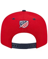 Men's New Era Red Charlotte Fc Americana 9FIFTY Snapback Hat