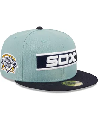 Men's New Era Light Blue, Navy Chicago White Sox Beach Kiss 59FIFTY Fitted Hat